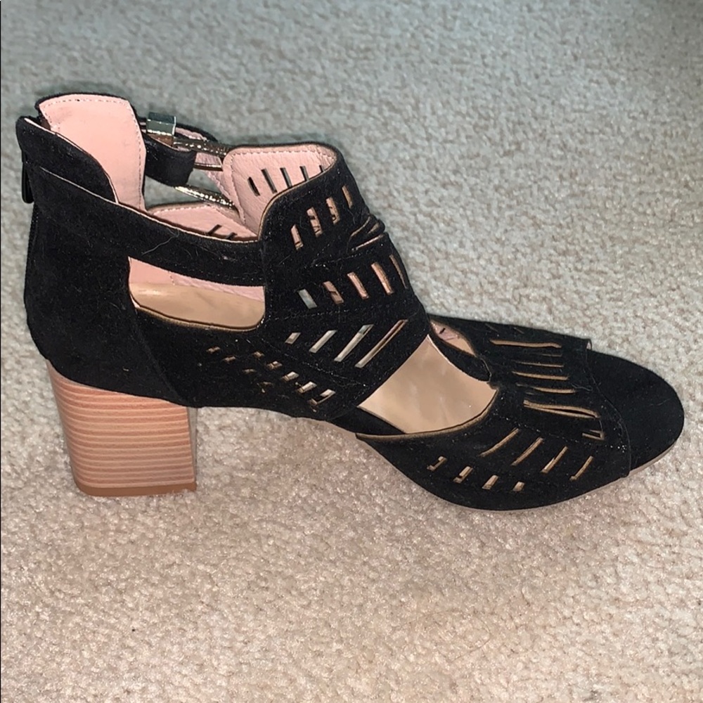 Pair of black heals